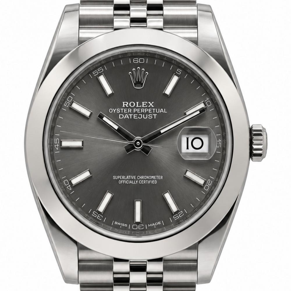 Rolex Datejust 41MM 126300 Grey Dial Watch